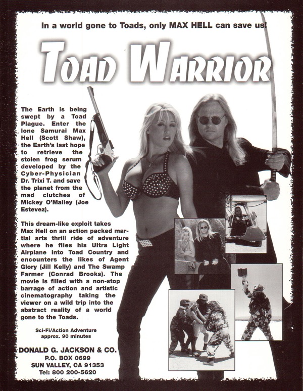 Toad Warrior Film Flyer