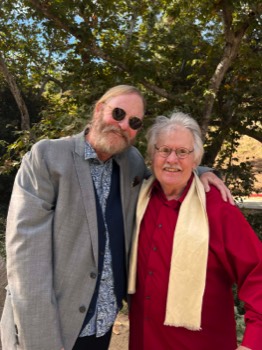  With my Zen Filmmaking Brother Joe Estevez 2023. 